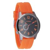 Sports Silicon Watch (orange band) (S9400G)