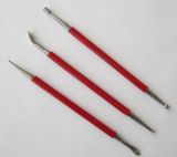 3 PCS Stainless Steel Clay Tool Set