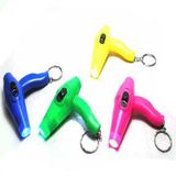 Imitation LED Flashing Hair Dryer Key Chain