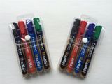 4PCS PVC Bag Packing Permanent Marker Pen, Stationery Set