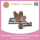 Hard Enamel Pin, Medal Badge, Emblem