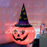 Inflatable Halloween Decoration, LED Lighting Pumpkin Decoration