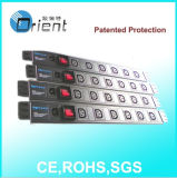 IEC C13 PDU 6 Outlet with Switch and C14 Plug