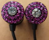 Fashion Diamond Earphone for MP3 Player, MID Tablets