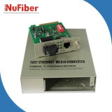 10/100m Card Type Ethernet Media Converter Plug-in Rack Mountable Chasis (NF-C107S80)