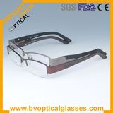 Most Hot Metal Frames Wood-Like Temples Eyewear