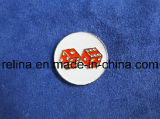 Custom Hard Enamel Magnet Golf Ball Markers (GBM-05)