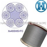 Line Contacted Steel Wire Rope (6X49SWS+FC)