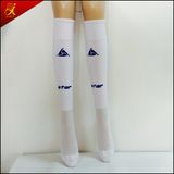 White Cotton Socks Lacrosse for Men Wearing