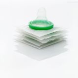 Sex Product of Square Foil Wrapper Male Condom with High Quality