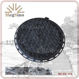 Ductile Iron Manhole Cover with Round Frame