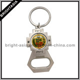 Metal Key Chain with Bottle Opener with Epoxy (BYH-10678)