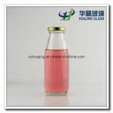 300ml 10oz Glass Milk Bottle with Metal Lidshj660