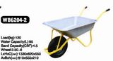 Plated Tray, Coated Handle Wheel Barrow (Wb6204-2)