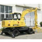 8 Ton Wheel Sugar Cane Grab Loaders