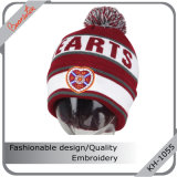 High Definition Jacquard Hat, with Quality Embroidery and POM POM on Top