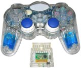 Transparent for PS2 Gamepad /Game Accessory (SP2058-Blue)