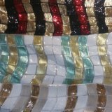 Polyester Mesh Embroidery with 3mm Sequin Allover