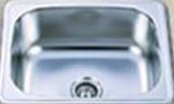 Modern Top Mounted Stainless Steel Kitchen Wash Sink (KIS6050B)