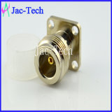 4 Hole Flange N Female Cooper Material Connector