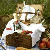 Hot Sell Eco-Friendly Woven Willow Picnic Basket