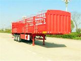 2 Axles Wood Transportation Cargo Semi Trailer