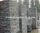 High Quality Black and Rusty Slate Cement Pillar/Slate Column