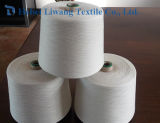 100% Polyester Spun Yarn for Weaving and Knitting Single Yarn