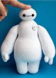 Bighero Baymax Plush Stuffed Knit Doll Toy