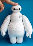 Bighero Baymax Plush Stuffed Knit Doll Toy