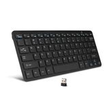 2.4G Wireless Ultra Slim USB Mini Keyboard for PC Laptop