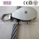 Single Swivel Pulley, Zinc Alloy, Wire Rope, Rigging Hardware, Marine Hardware