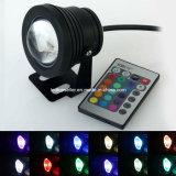 10W Black Shell RGB LED Underwater Light (SDD0001)