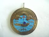 Antique Gold Enamel 3D Sports Medals