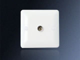 British Coaxial Socket, Single Outlet