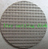 Sintered Filter Disk with Dutch Netting