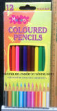 Color Pencil in Paper Box