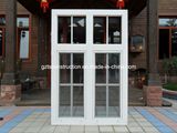 Customized Timber Window with Grid for Russian Market