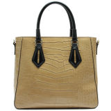 Fashion Ladies Handbags Crocodile Leather Satchel Bag (PB855-B3292)