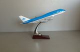 Resin Aircraft Model B747 Klm