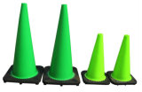 Lime Green Reflective Tape PVC Road Safety Cone Traffic Cones (CC-PV70)