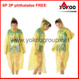 Plastic Raincoat, PE Long Rain Coat (YB-2115)