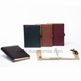 Custom Logo PU Loose Leaf Note Book