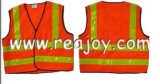Red Reflective Warning Safety Vest (A009)
