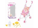 16 Inch Ten Sound IC Toy Baby Doll with Stroller