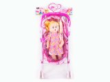 16 Inch Baby Doll with High Quality Stroller
