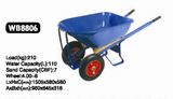 2 Wheels Painted Tray Wheel Barrow (Wb8806)