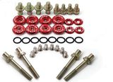 Low Profile Bseries Vtec Washer Kit Red for Honda Acura