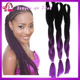 X-Pression Soft Braid, Synthetic Hair, Use 100% Kanekalon Fiber From Japan with Best Quality