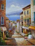 Hand Painted Mediterranean Oil Paintings